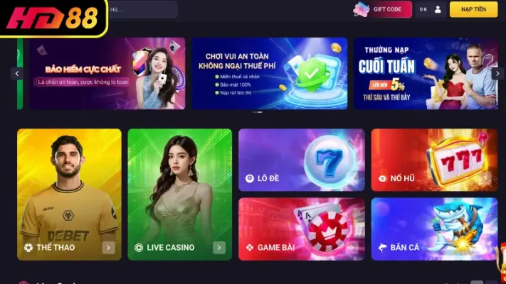 Đôi nét nổi bật về HD88 - Nhà cái uy tín hàng đầu