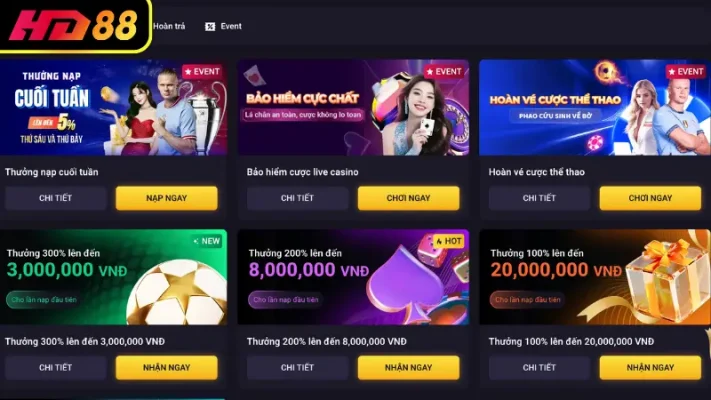 Ưu đãi hấp dẫn, khuyến mãi thường xuyên